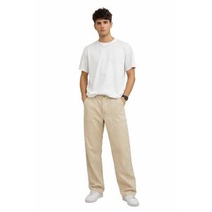 J.Crew Men's Linen Pants – Beige / Natural – Casual Summer Classic Preppy 34x30